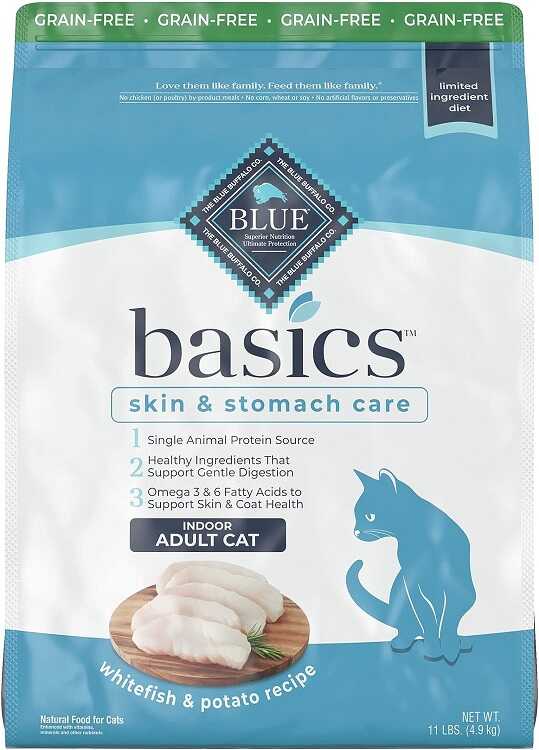 Blue Buffalo Basics Skin & Stomach Care Grain Food