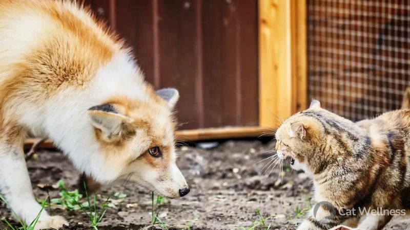 Fox can not breed with the cat
