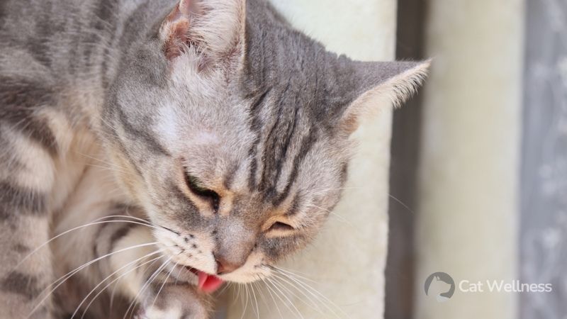 Treat the vomiting cat at home might be dangerous