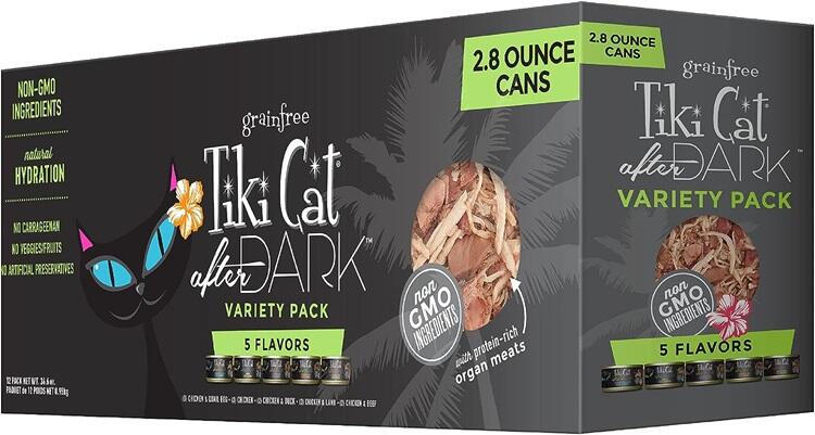 Tiki Cat After Dark With Variety Pack