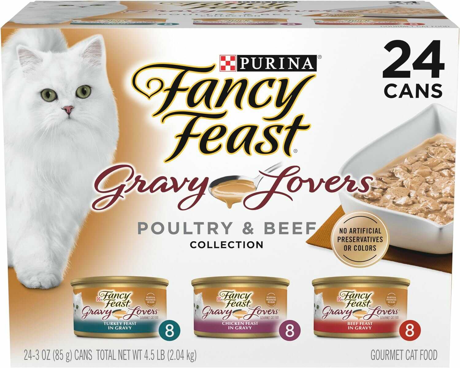 Purina Fancy Feast Gravy Lovers Poultry